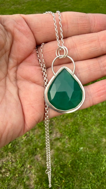Green Onyx Pendant